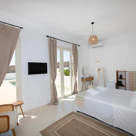 カントリーハウス Adyton Mykonos Luxury & Pools *