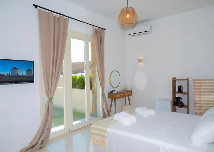 בית כפרי Adyton Mykonos Luxury & Pools אנו מרה