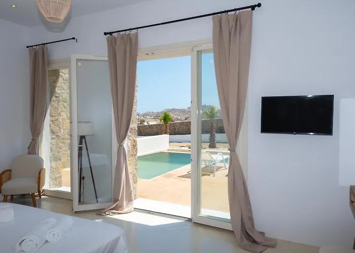 Gospodarstwo wiejskie Adyton Mykonos Luxury Suites&pools